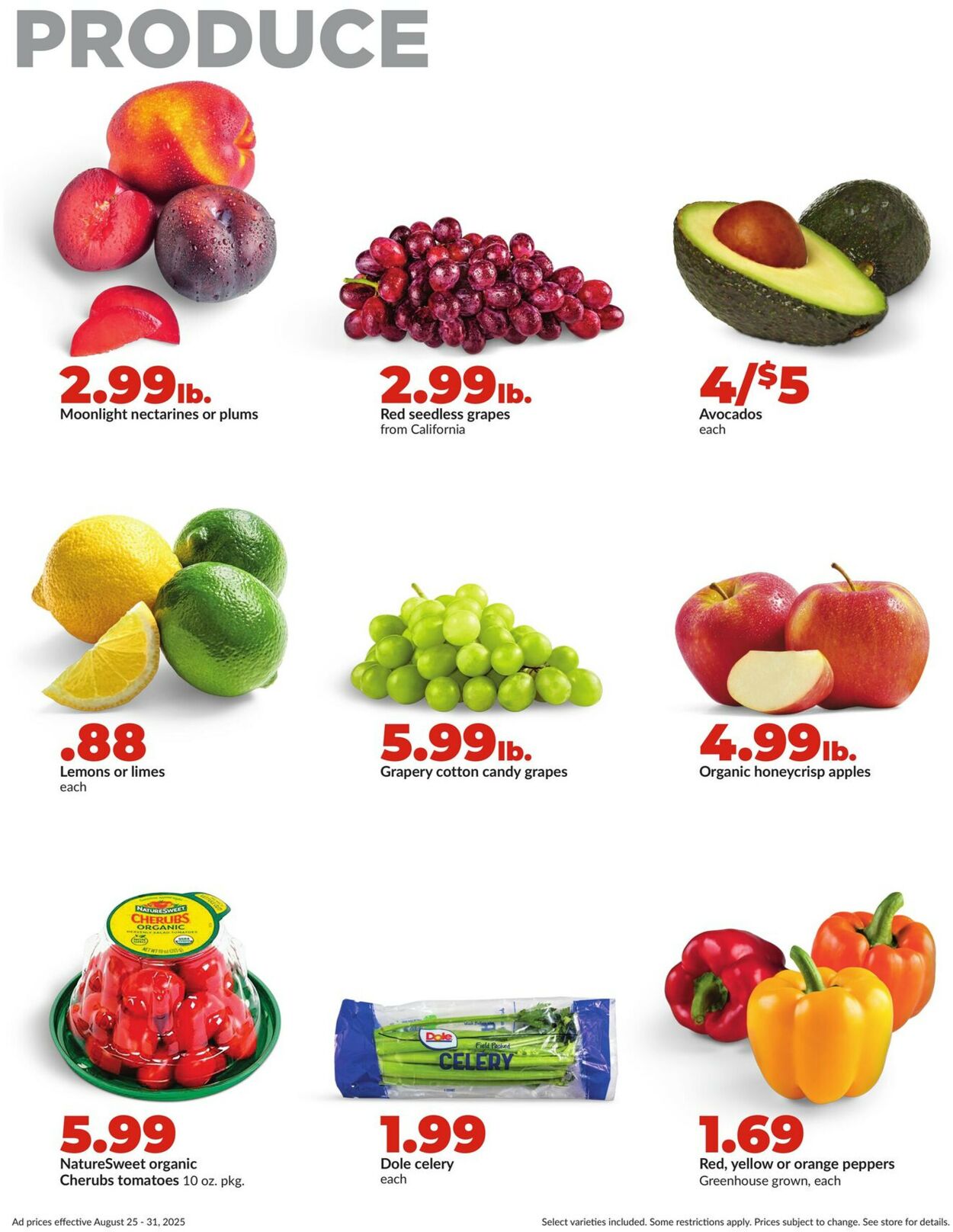Catalogue HyVee from 08/25/2025