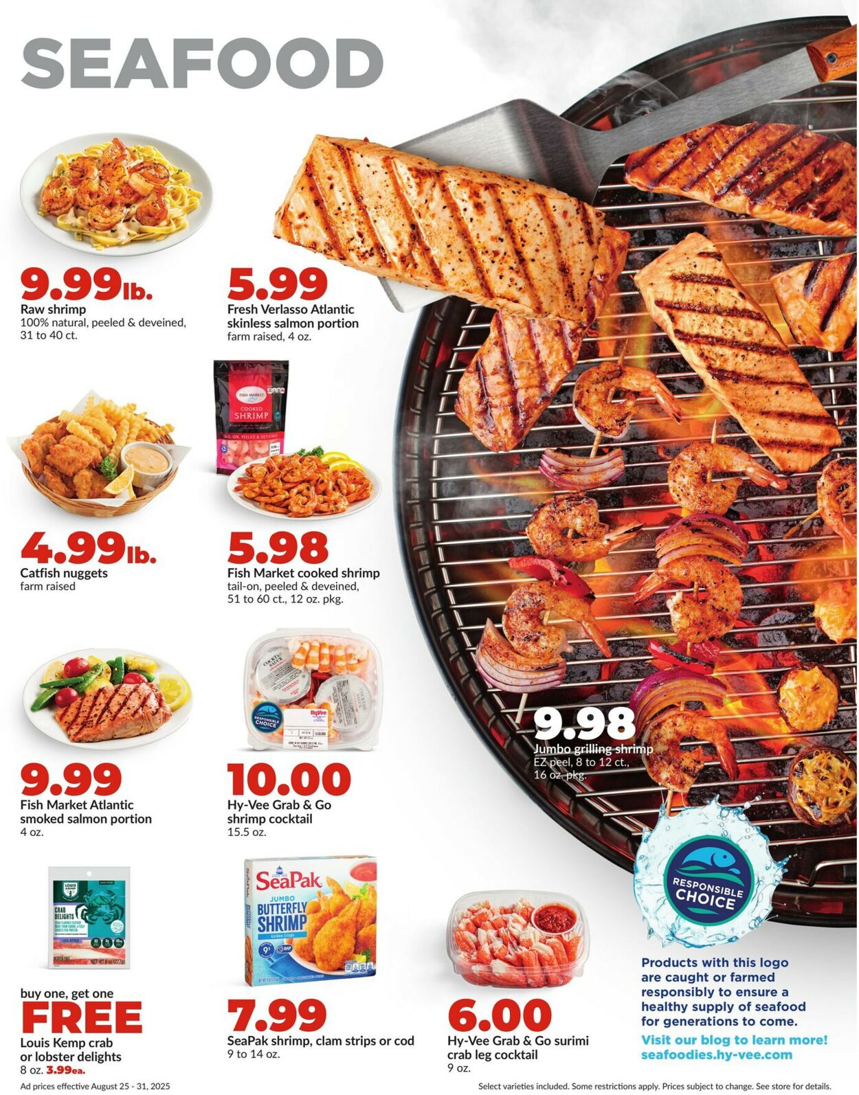 Catalogue HyVee from 08/25/2025