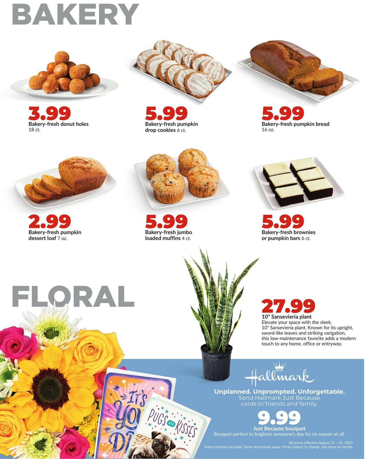 Catalogue HyVee from 08/25/2025