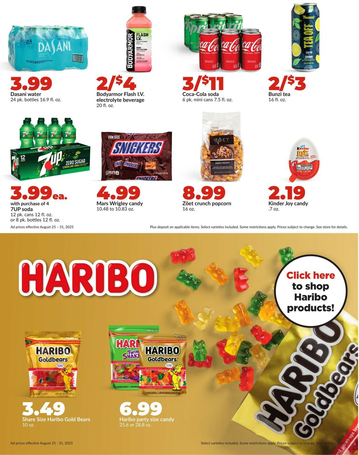 Catalogue HyVee from 08/25/2025