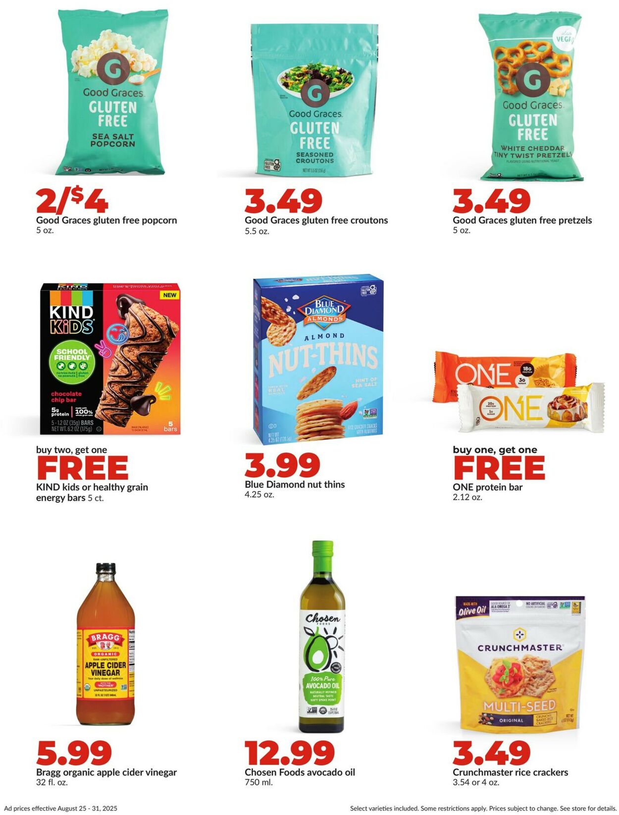 Catalogue HyVee from 08/25/2025