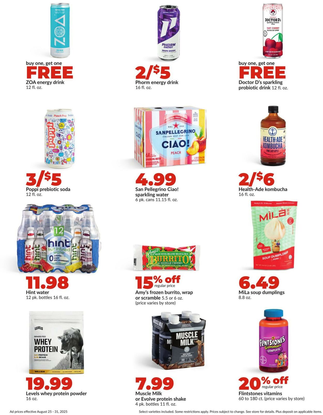 Catalogue HyVee from 08/25/2025