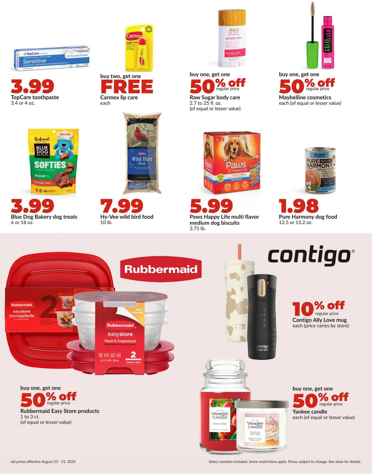 Catalogue HyVee from 08/25/2025
