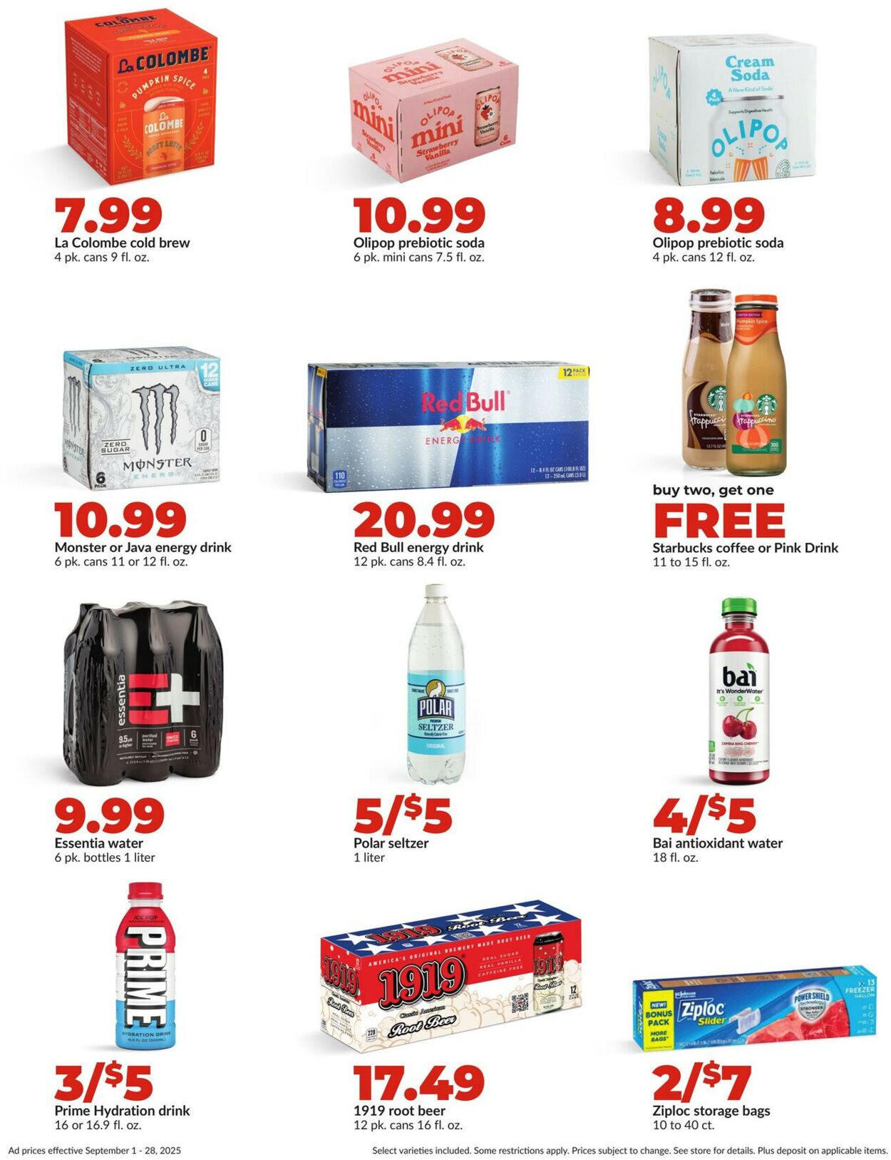 Catalogue HyVee from 09/01/2025