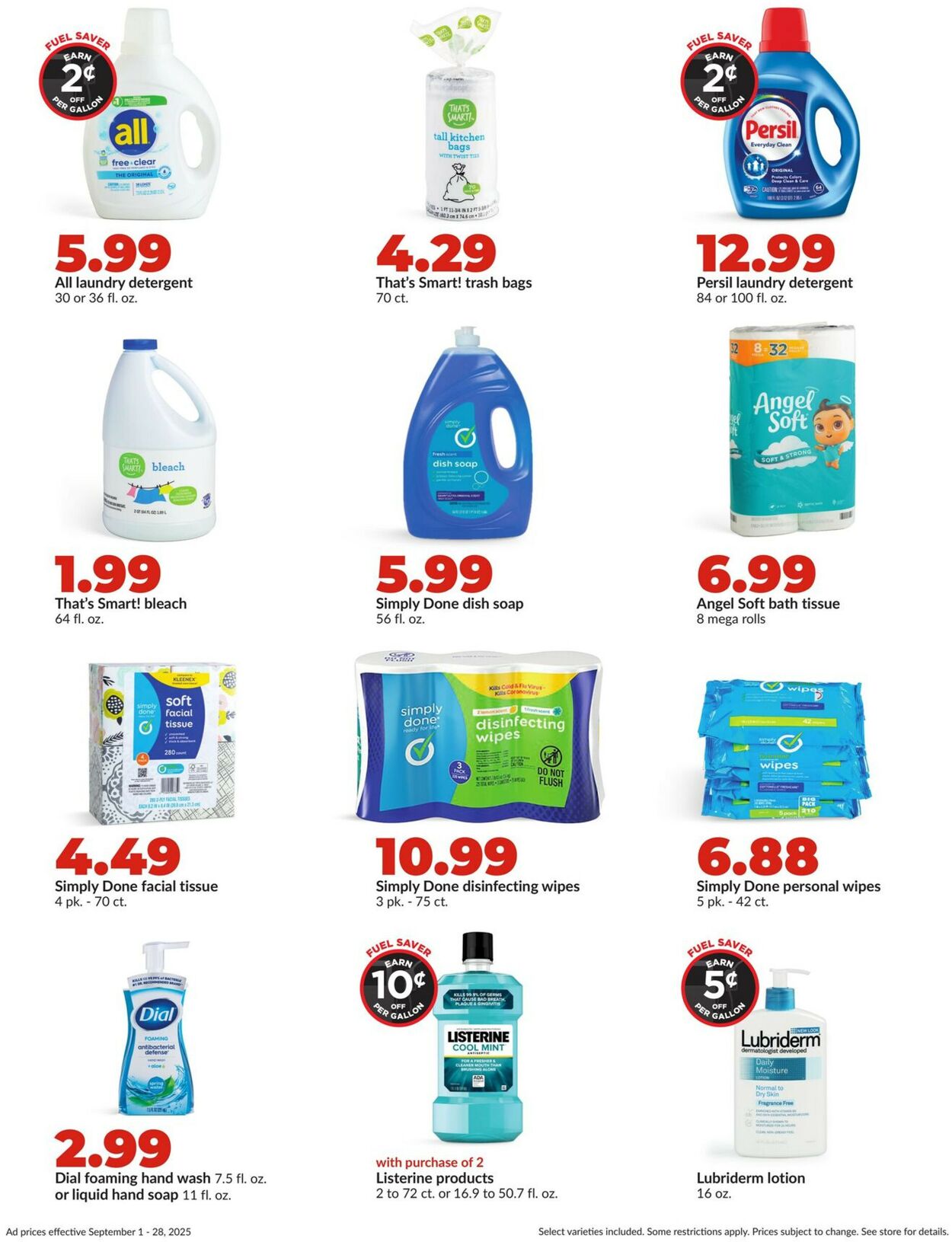Catalogue HyVee from 09/01/2025