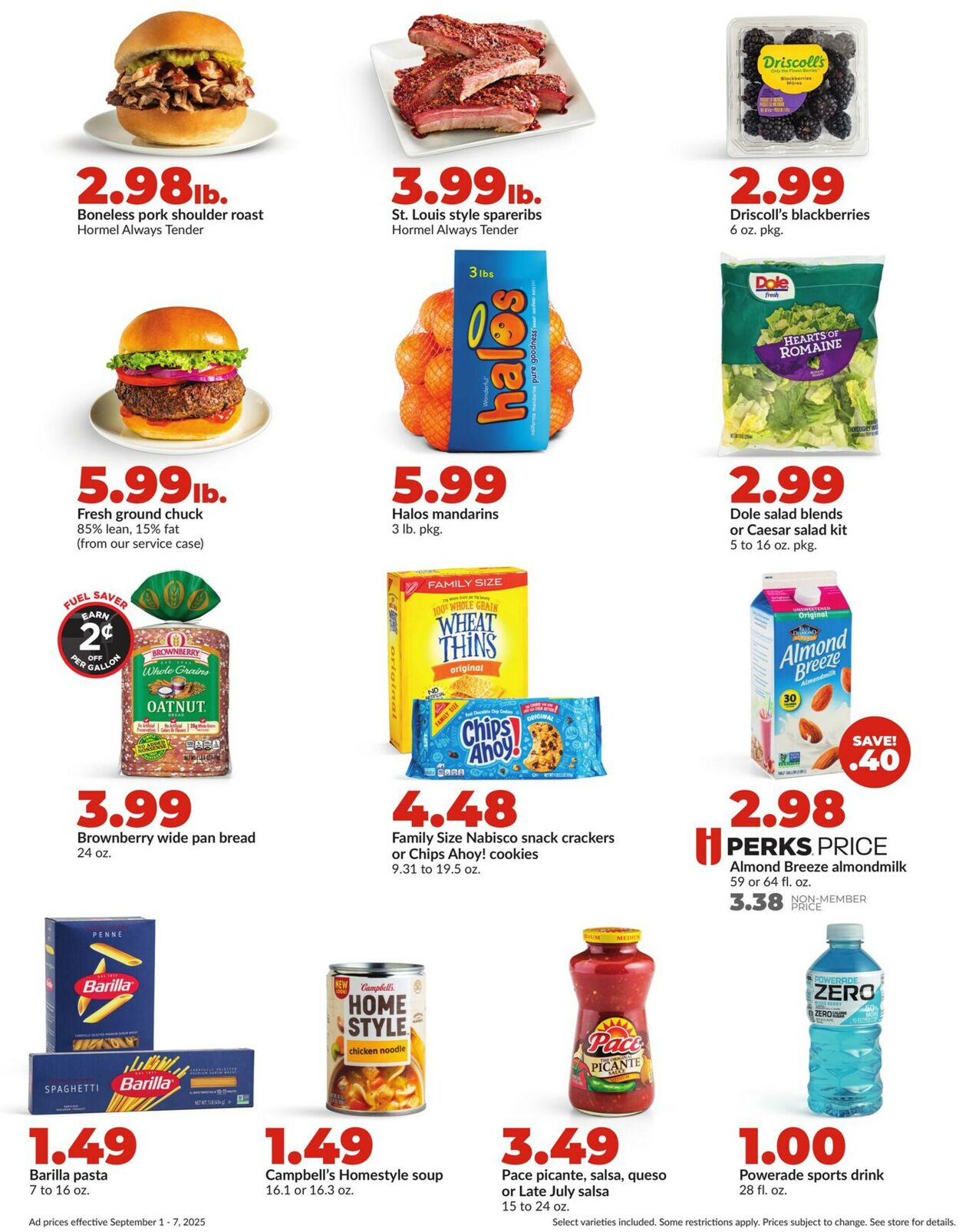 Catalogue HyVee from 09/01/2025