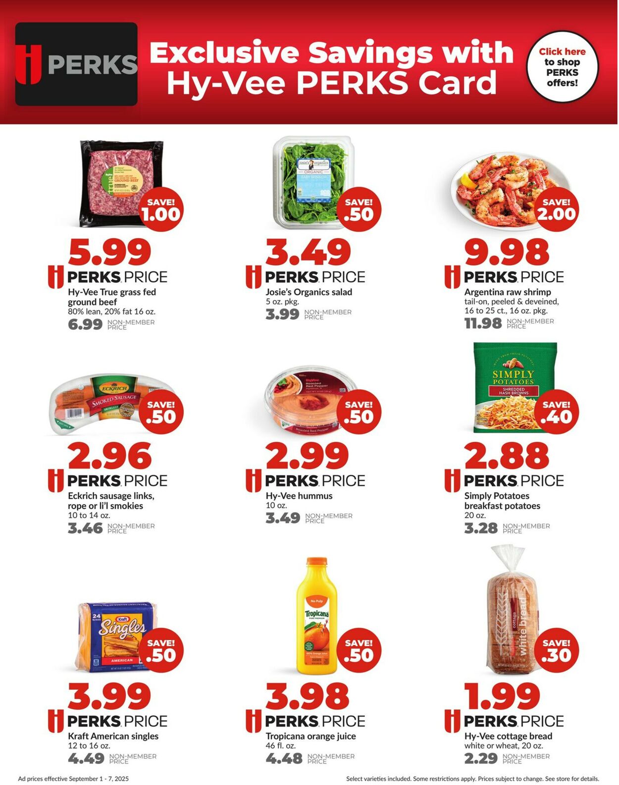 Catalogue HyVee from 09/01/2025