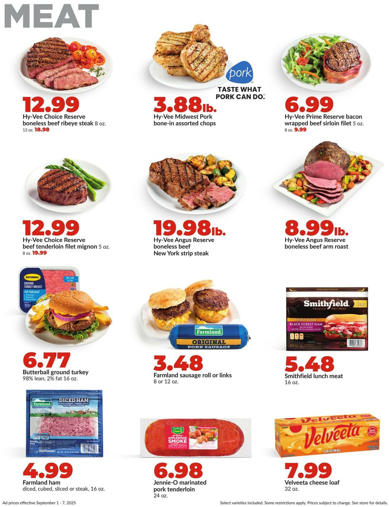 Catalogue HyVee from 09/01/2025