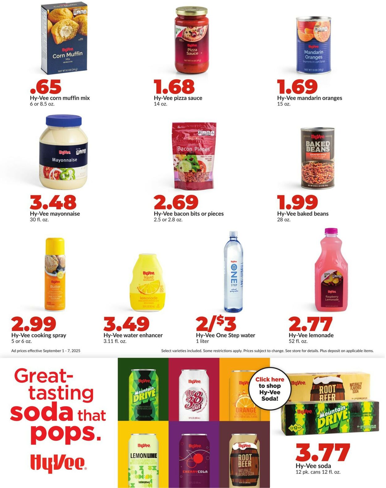 Catalogue HyVee from 09/01/2025
