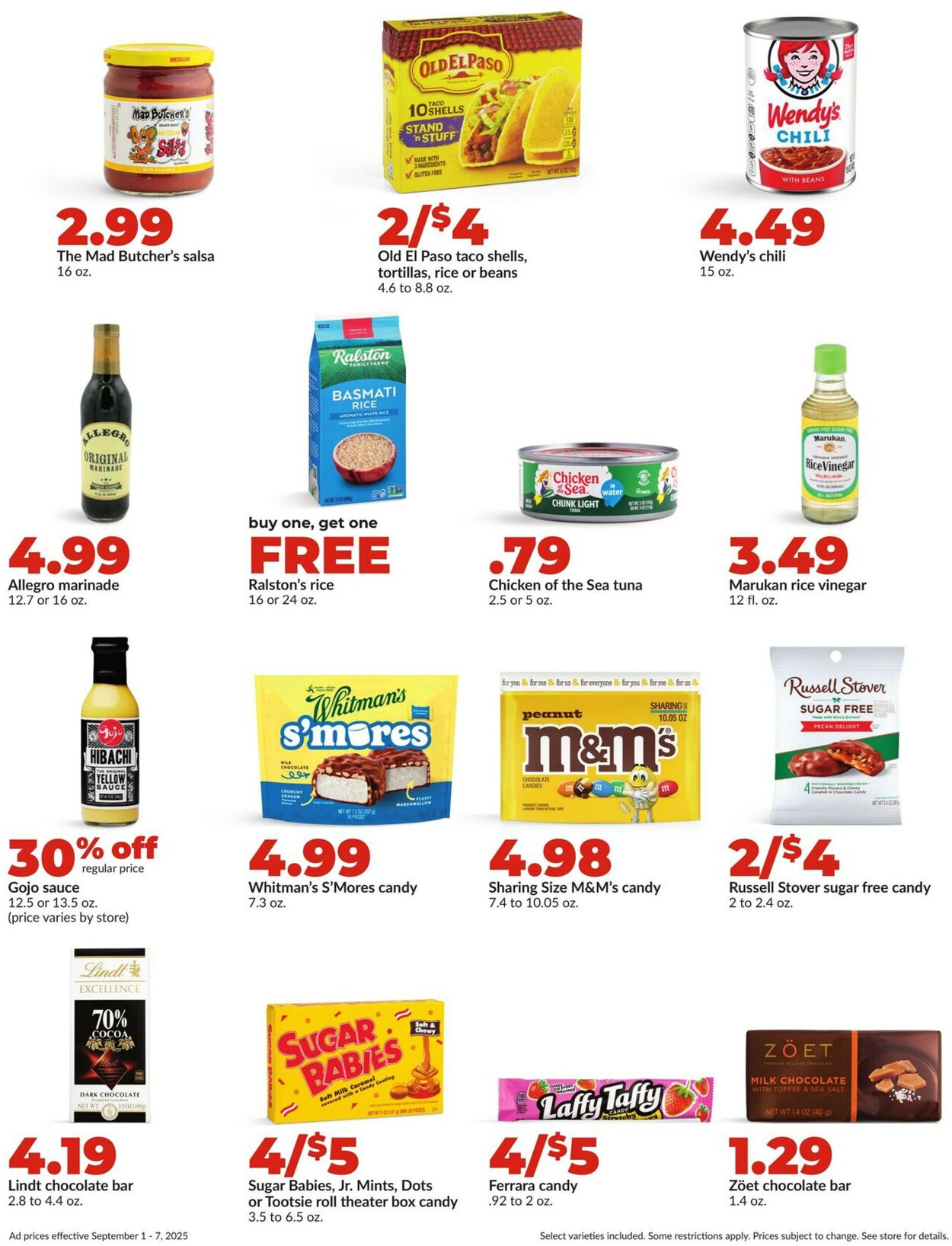 Catalogue HyVee from 09/01/2025