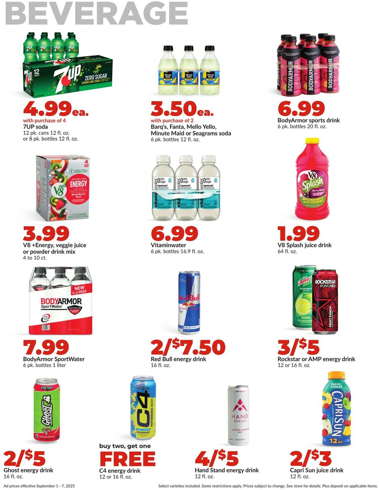Catalogue HyVee from 09/01/2025