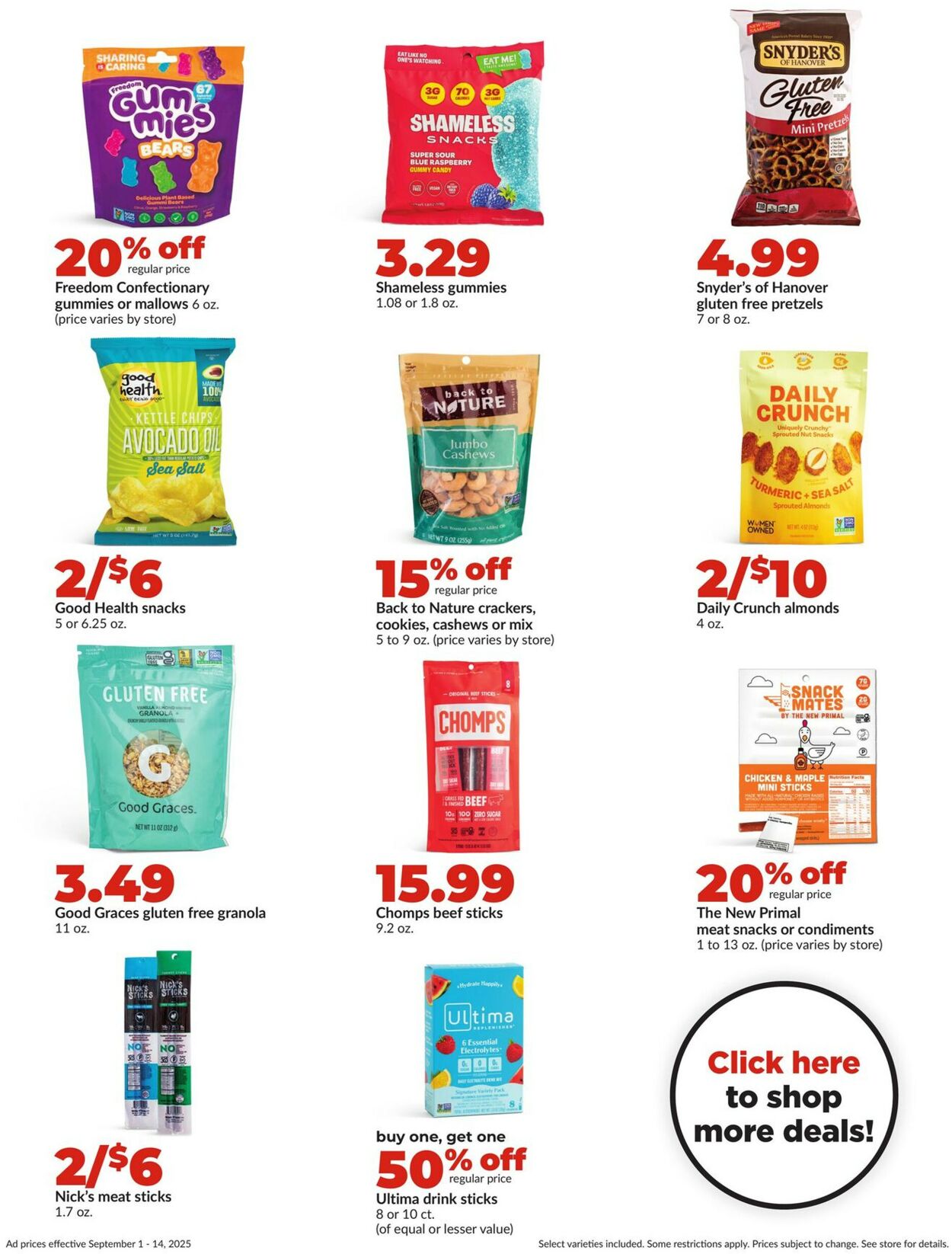 Catalogue HyVee from 09/01/2025