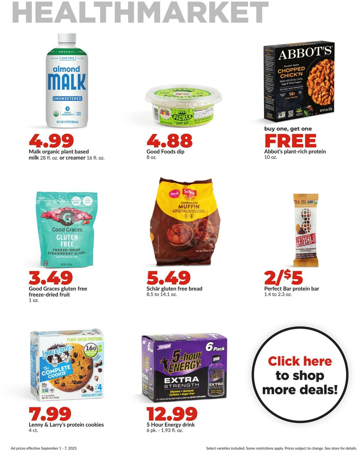 Catalogue HyVee from 09/01/2025