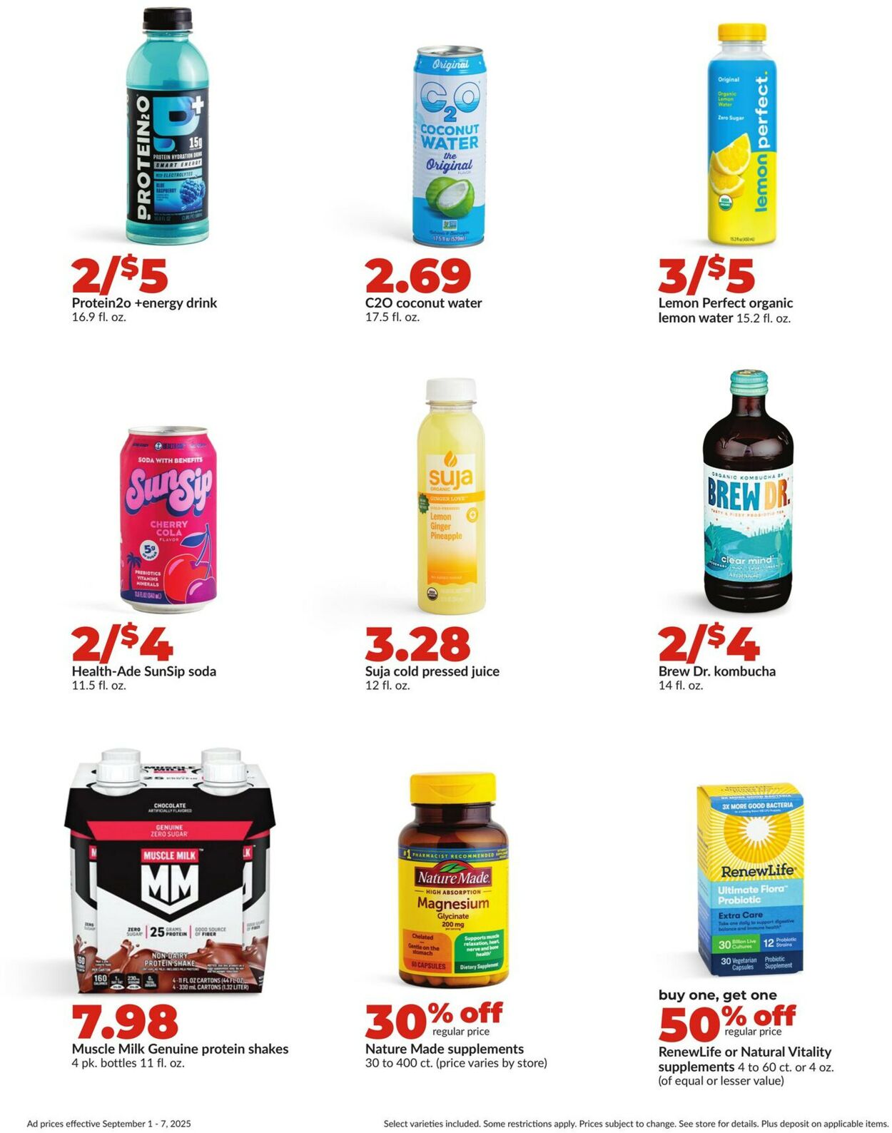 Catalogue HyVee from 09/01/2025