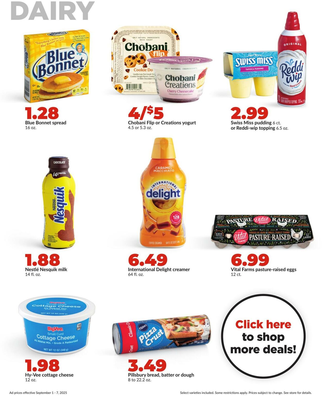 Catalogue HyVee from 09/01/2025