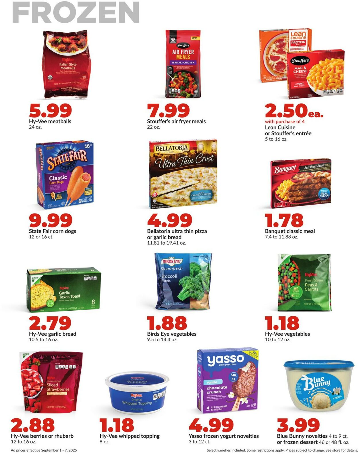 Catalogue HyVee from 09/01/2025