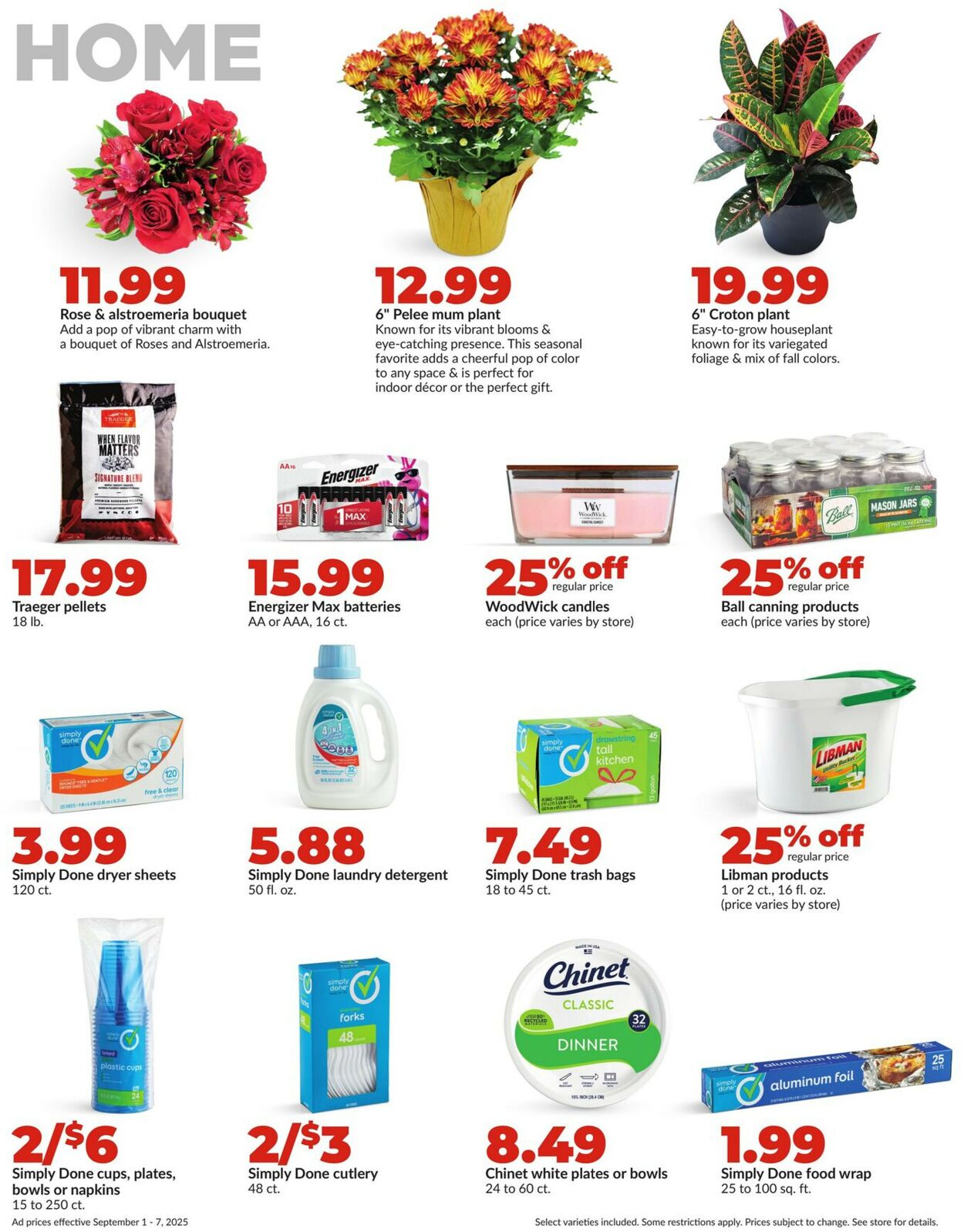 Catalogue HyVee from 09/01/2025