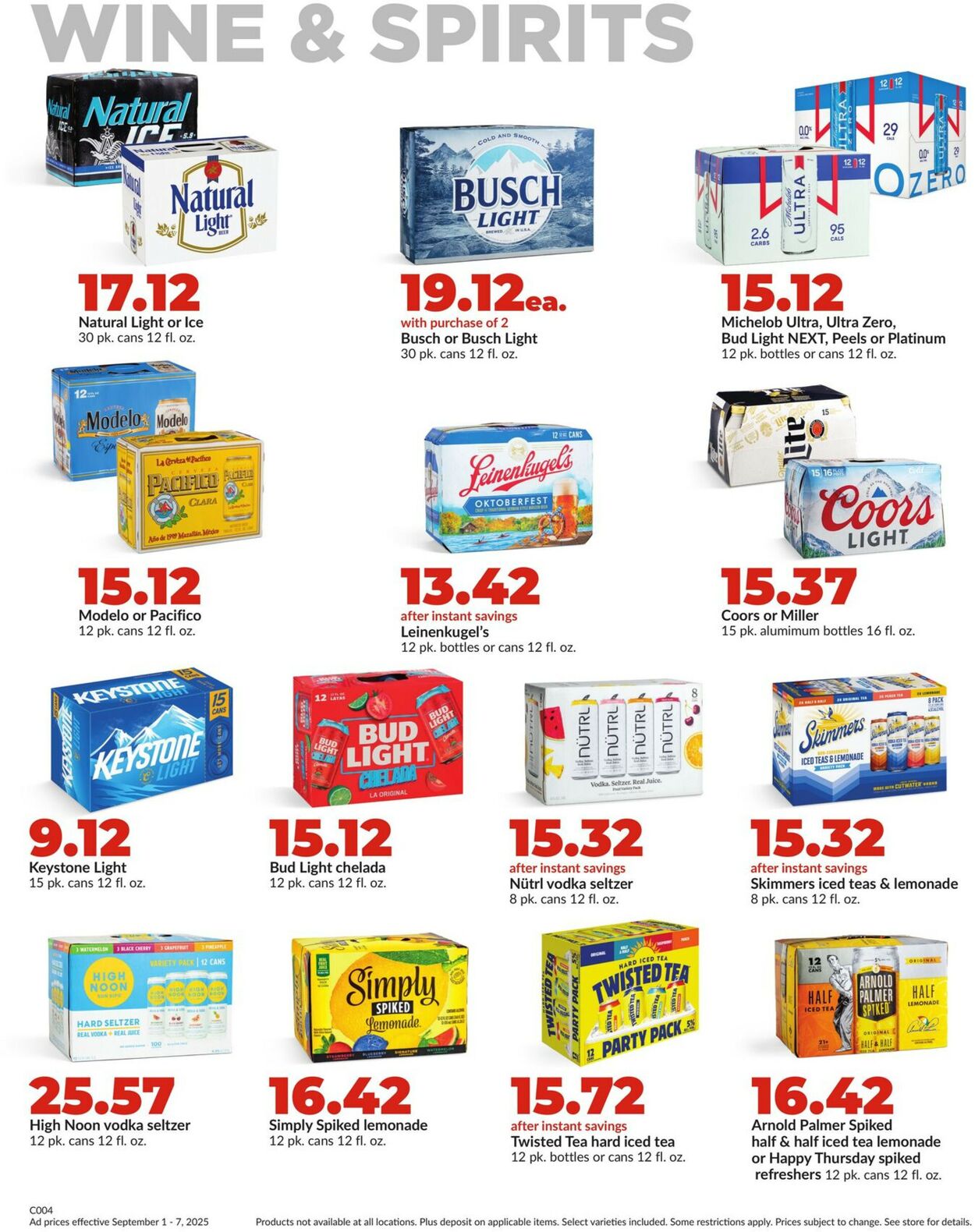 Catalogue HyVee from 09/01/2025