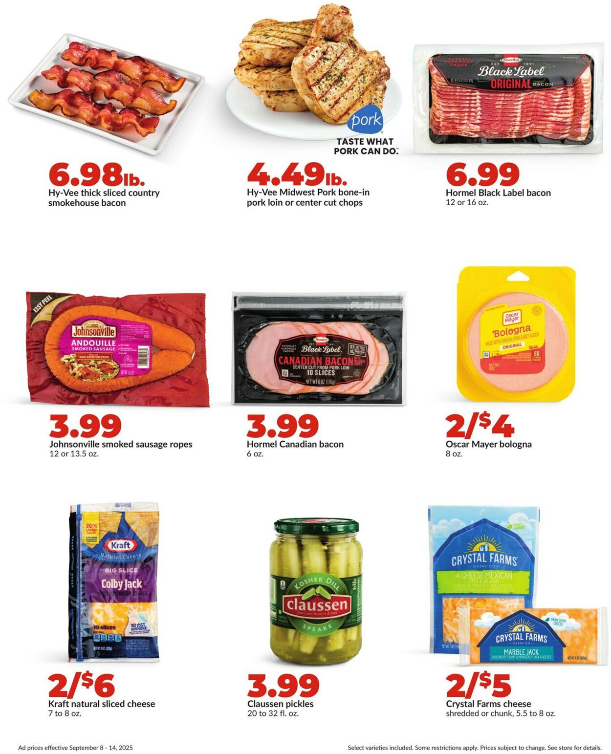 Catalogue HyVee from 09/08/2025