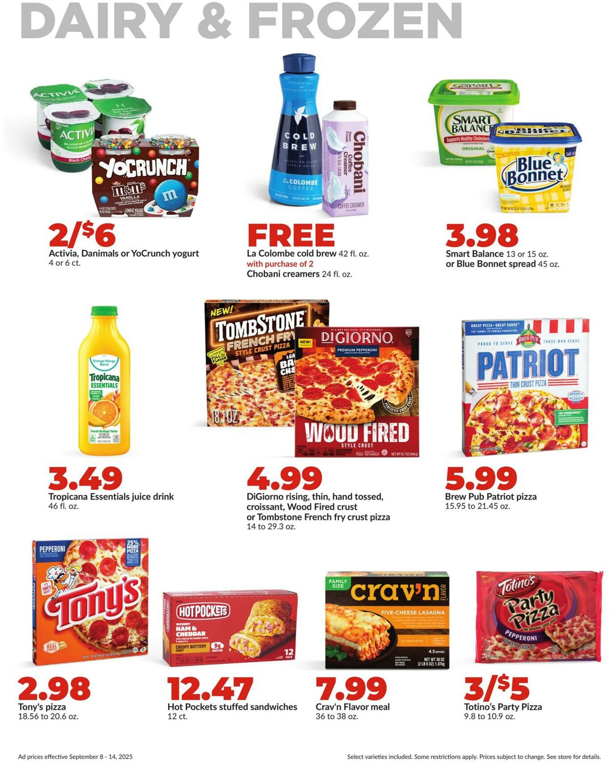 Catalogue HyVee from 09/08/2025