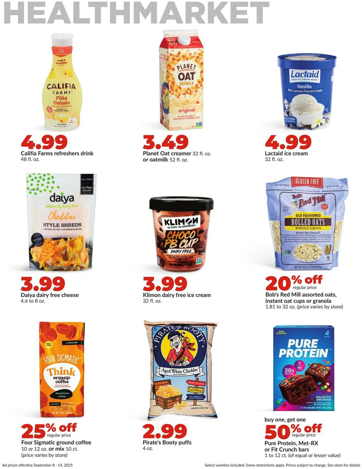 Catalogue HyVee from 09/08/2025