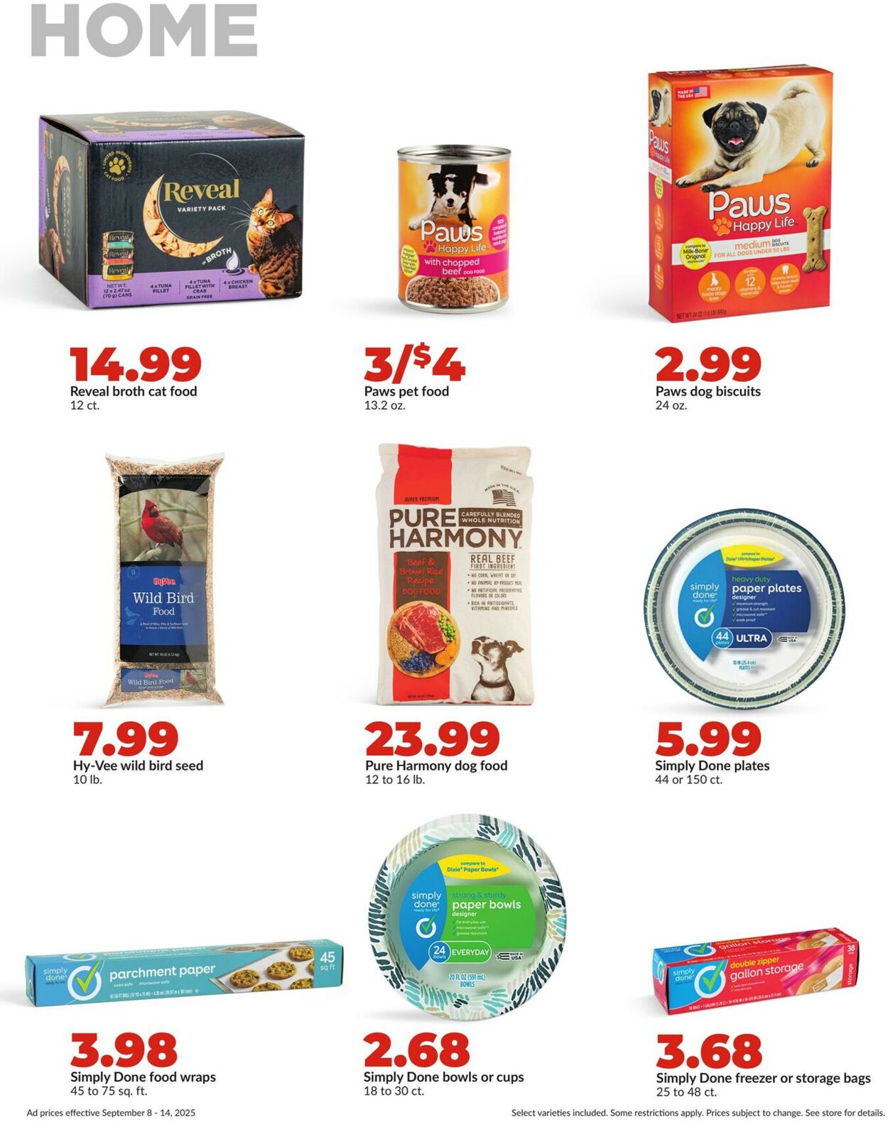 Catalogue HyVee from 09/08/2025