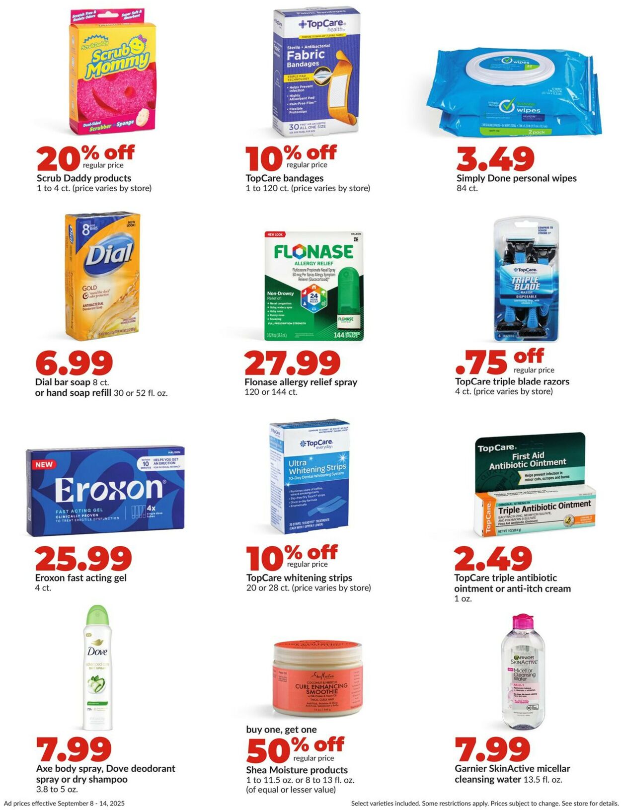 Catalogue HyVee from 09/08/2025