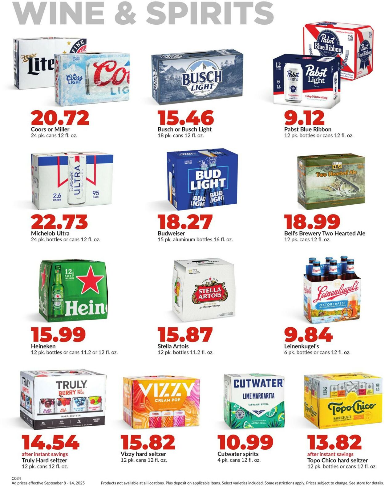 Catalogue HyVee from 09/08/2025