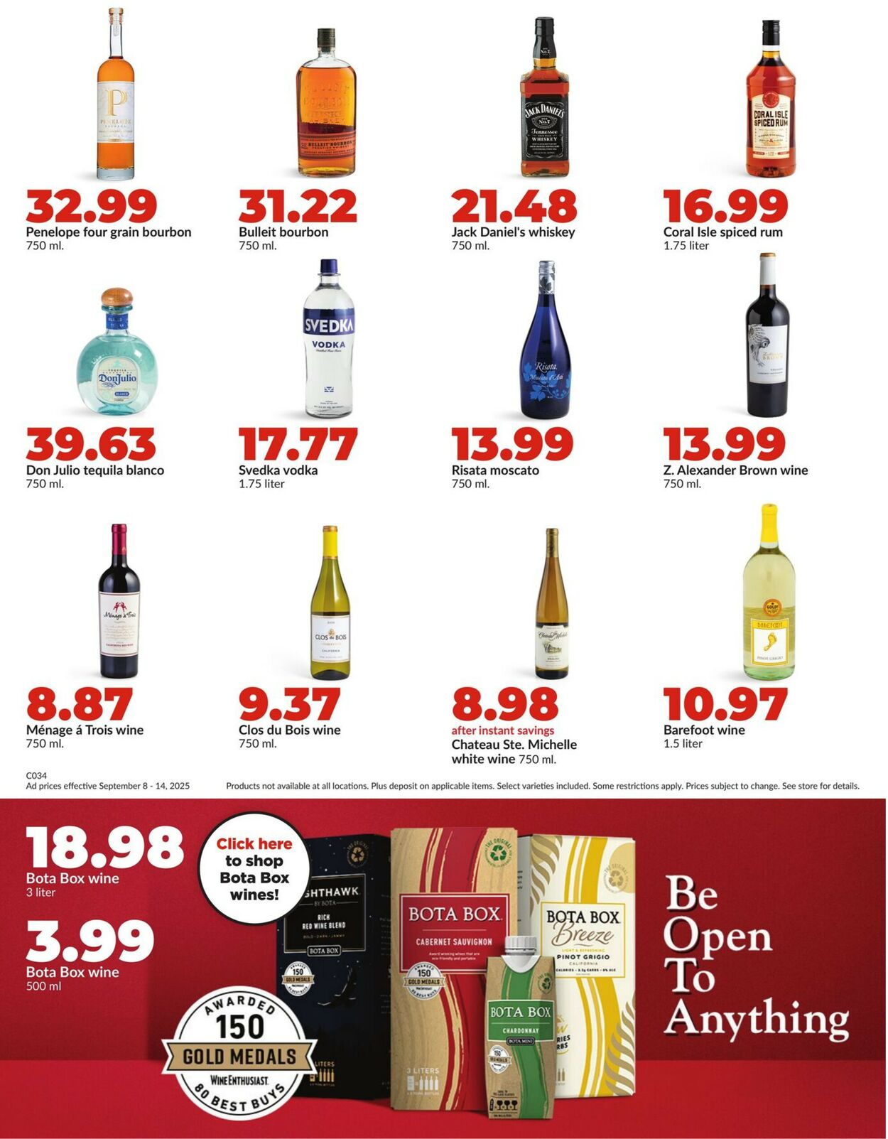 Catalogue HyVee from 09/08/2025