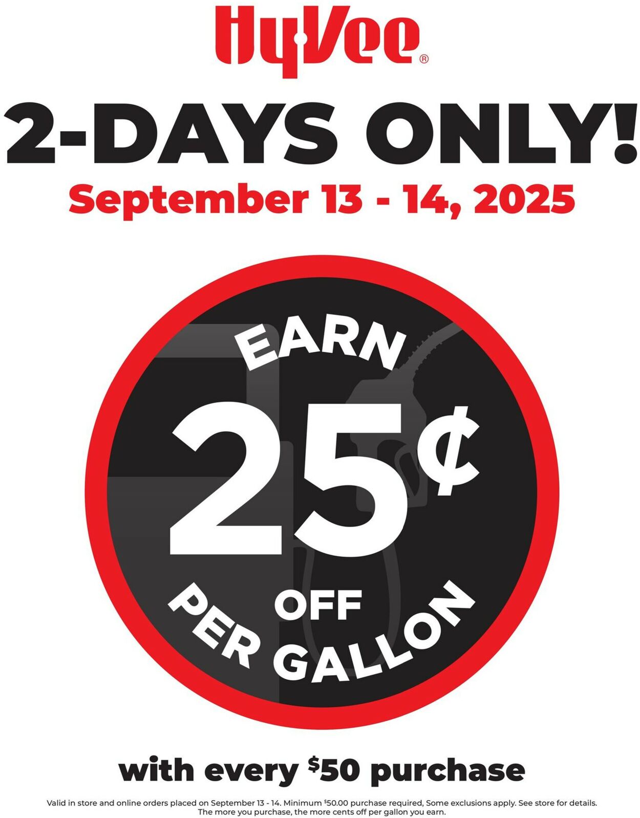 Catalogue HyVee from 09/13/2025