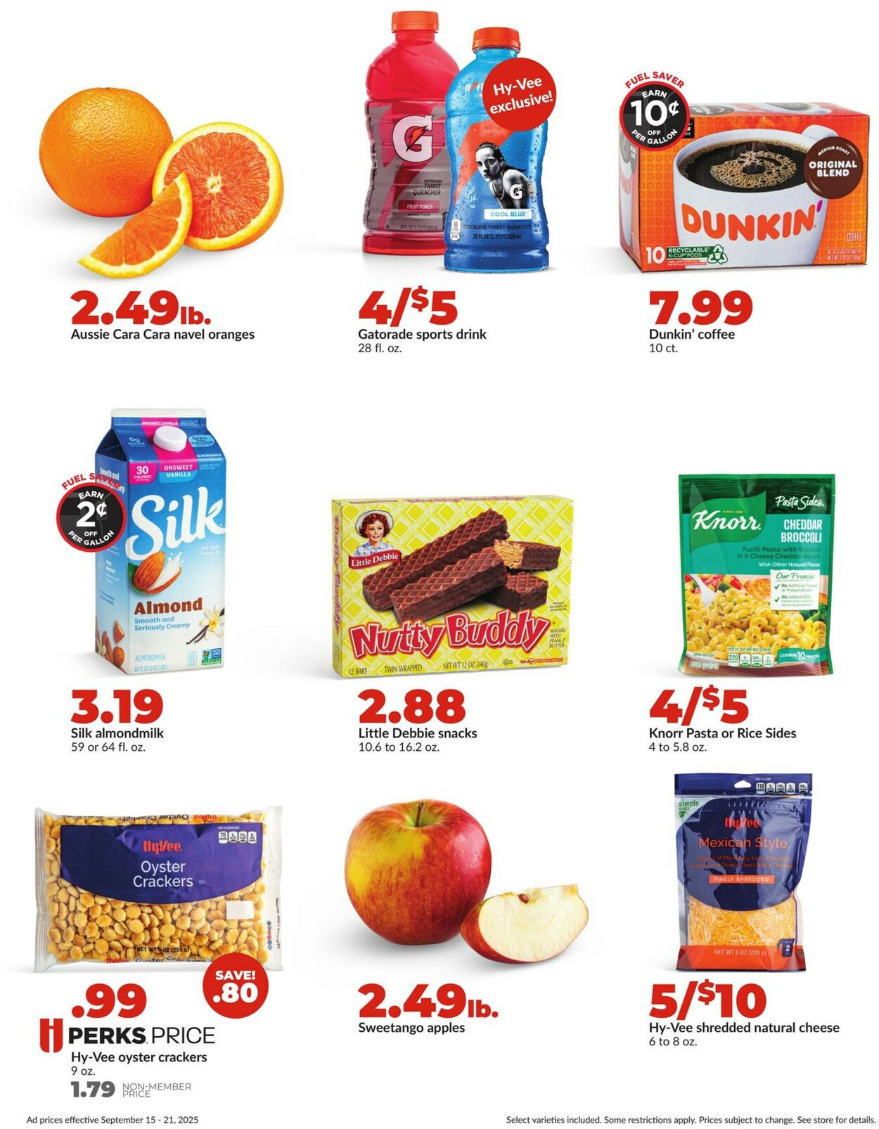 Catalogue HyVee from 09/15/2025