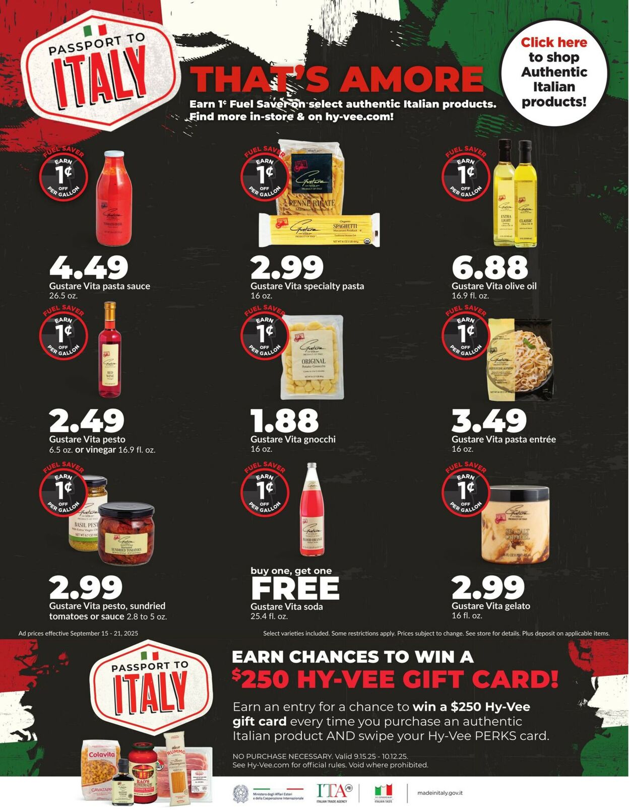 Catalogue HyVee from 09/15/2025