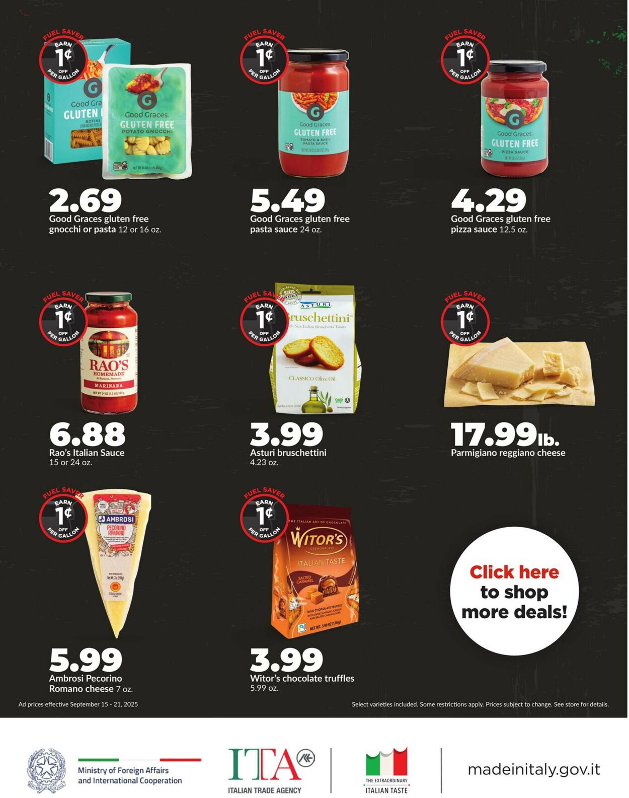 Catalogue HyVee from 09/15/2025