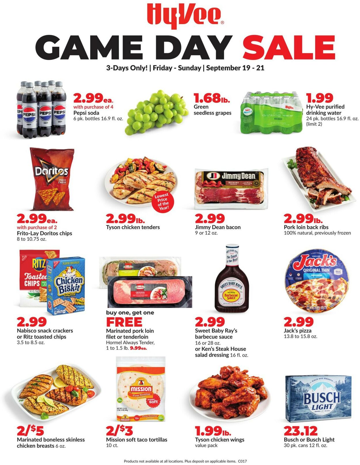 Catalogue HyVee from 09/19/2025