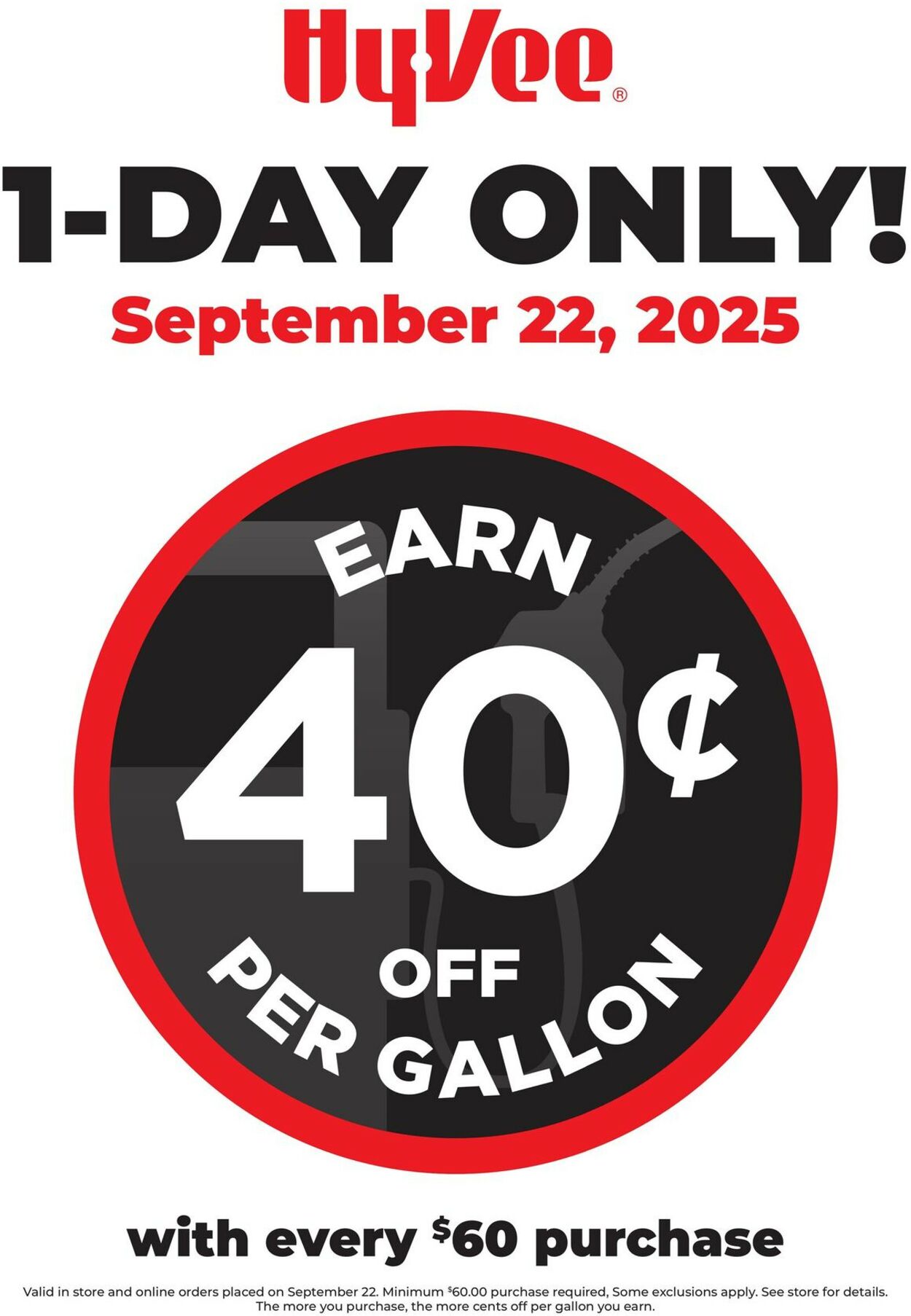 Catalogue HyVee from 09/22/2025