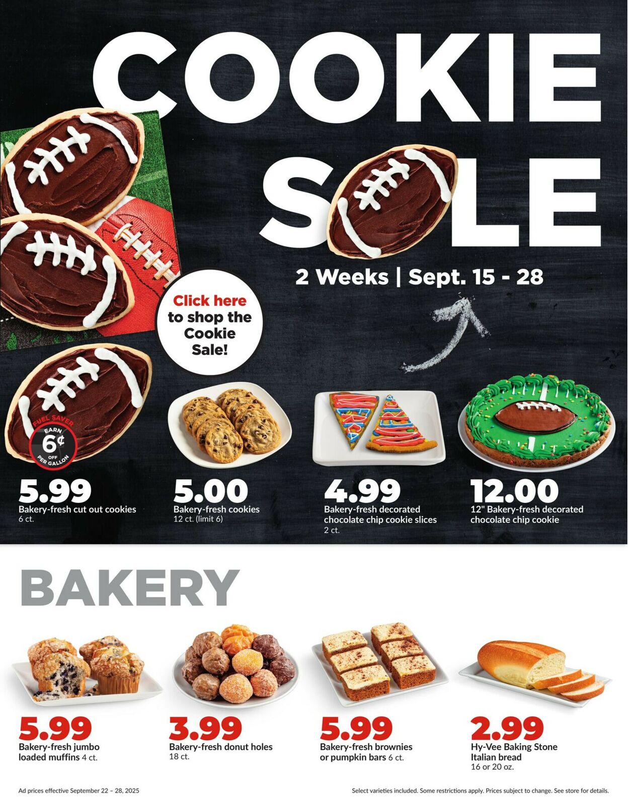 Catalogue HyVee from 09/22/2025