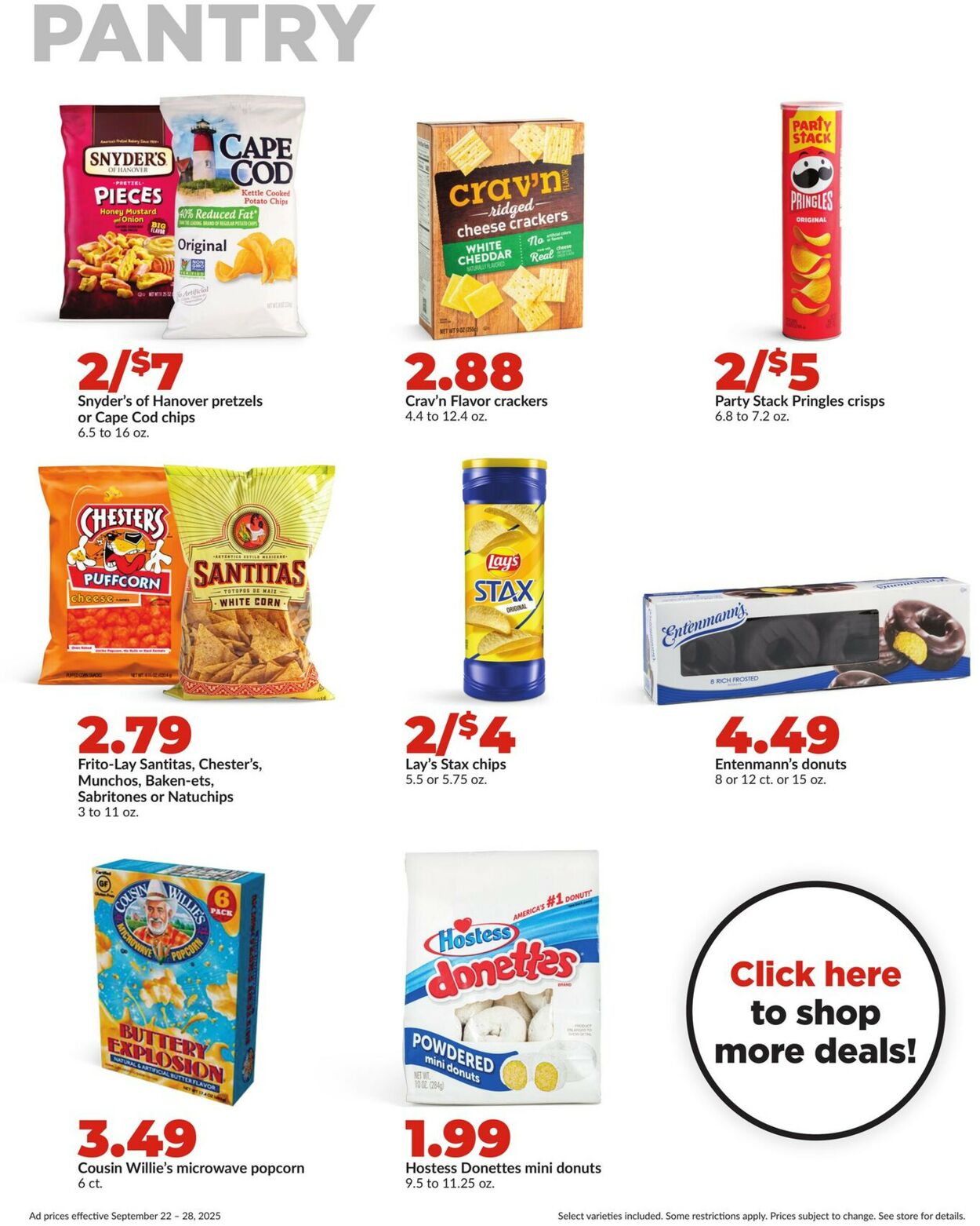 Catalogue HyVee from 09/22/2025