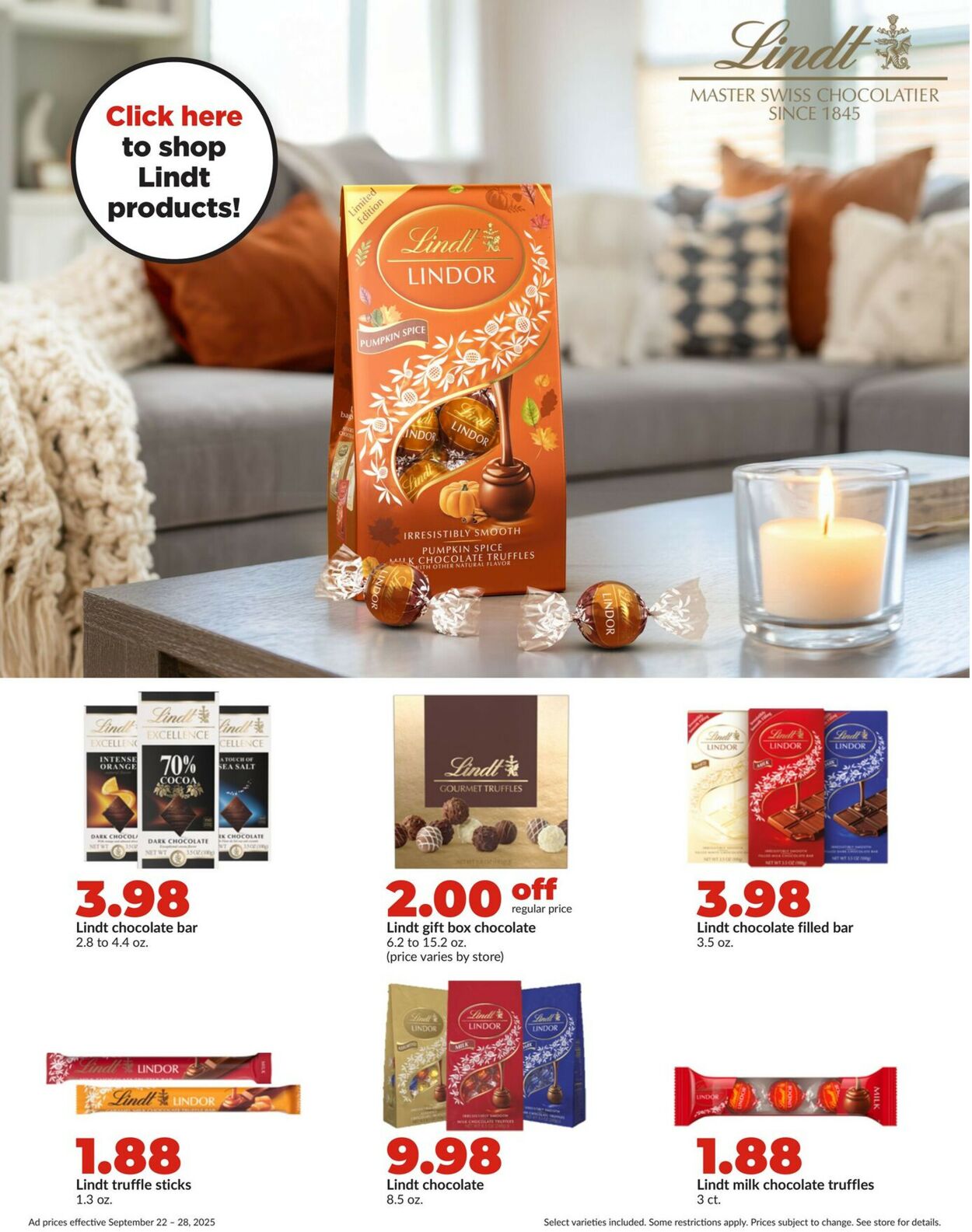 Catalogue HyVee from 09/22/2025