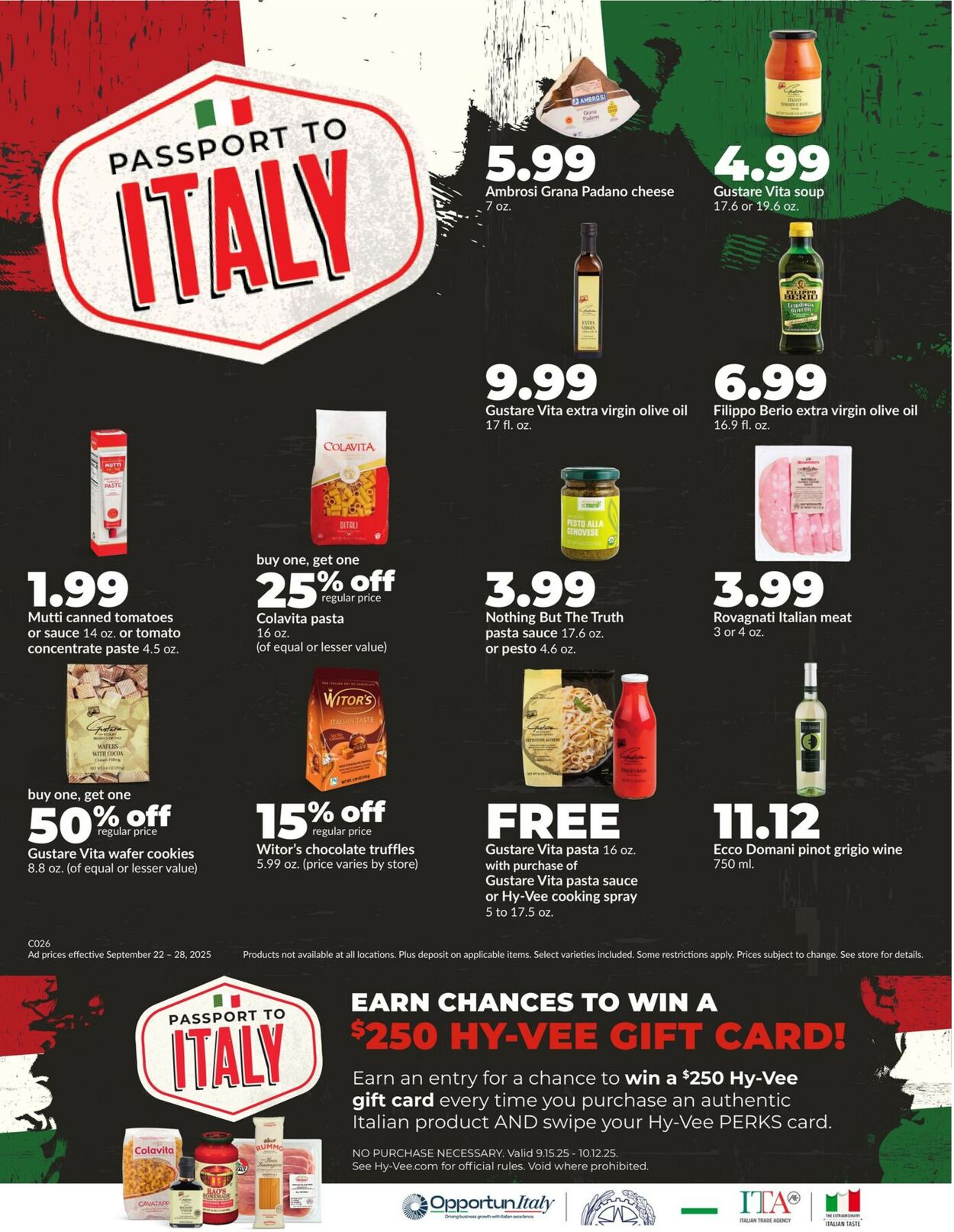 Catalogue HyVee from 09/22/2025