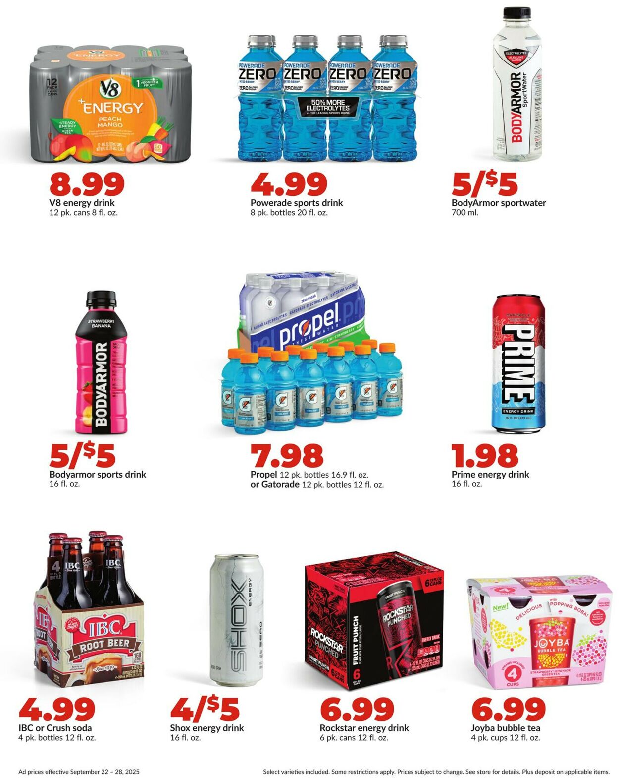 Catalogue HyVee from 09/22/2025