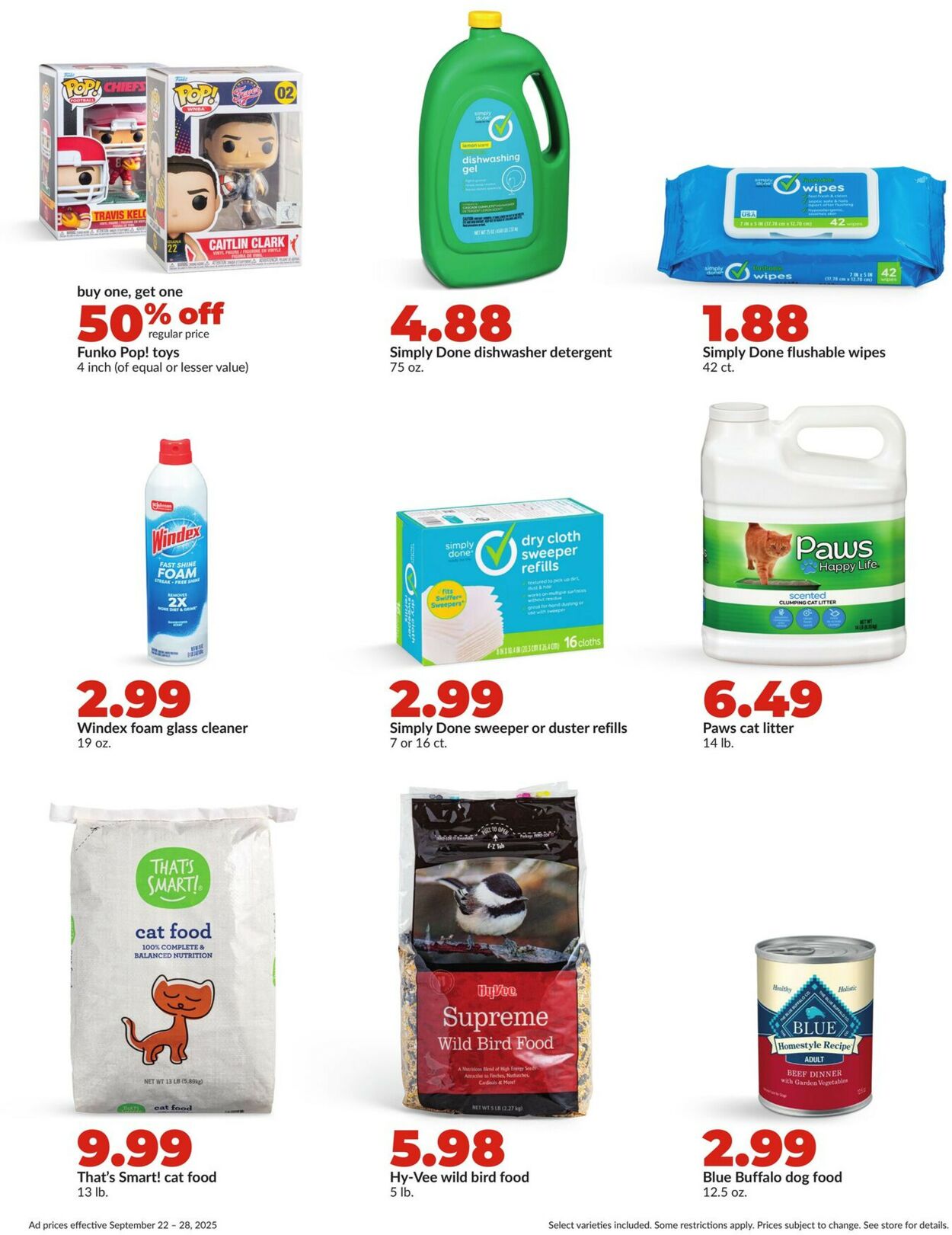 Catalogue HyVee from 09/22/2025