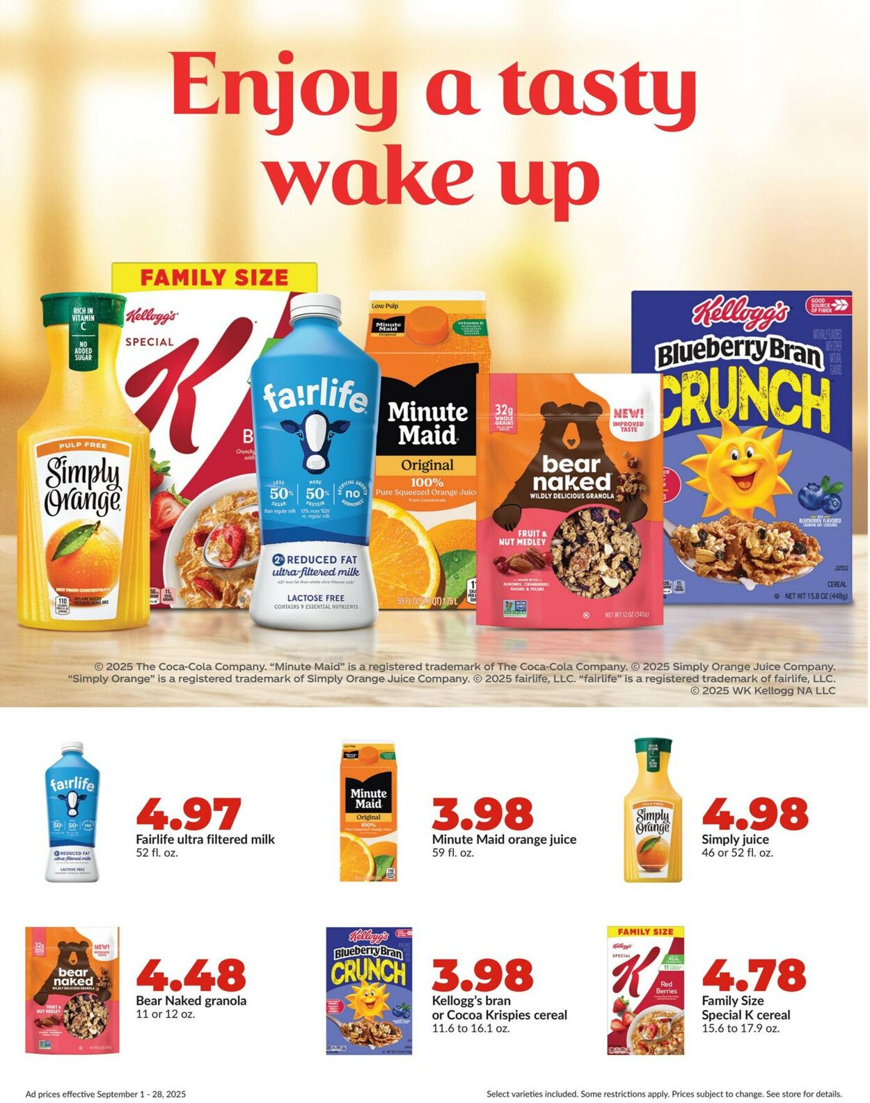 Catalogue HyVee from 09/01/2025