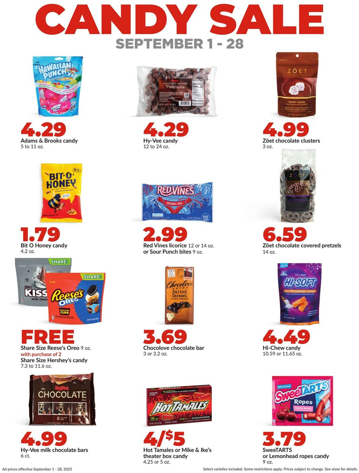 Catalogue HyVee from 09/01/2025