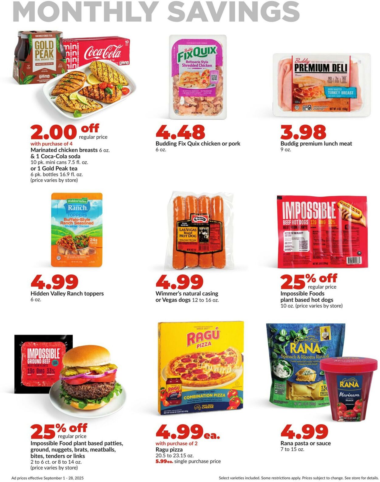 Catalogue HyVee from 09/01/2025