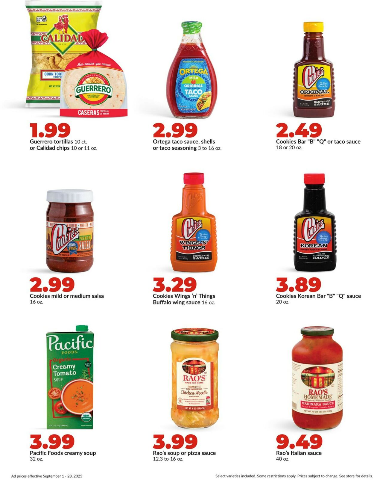 Catalogue HyVee from 09/01/2025