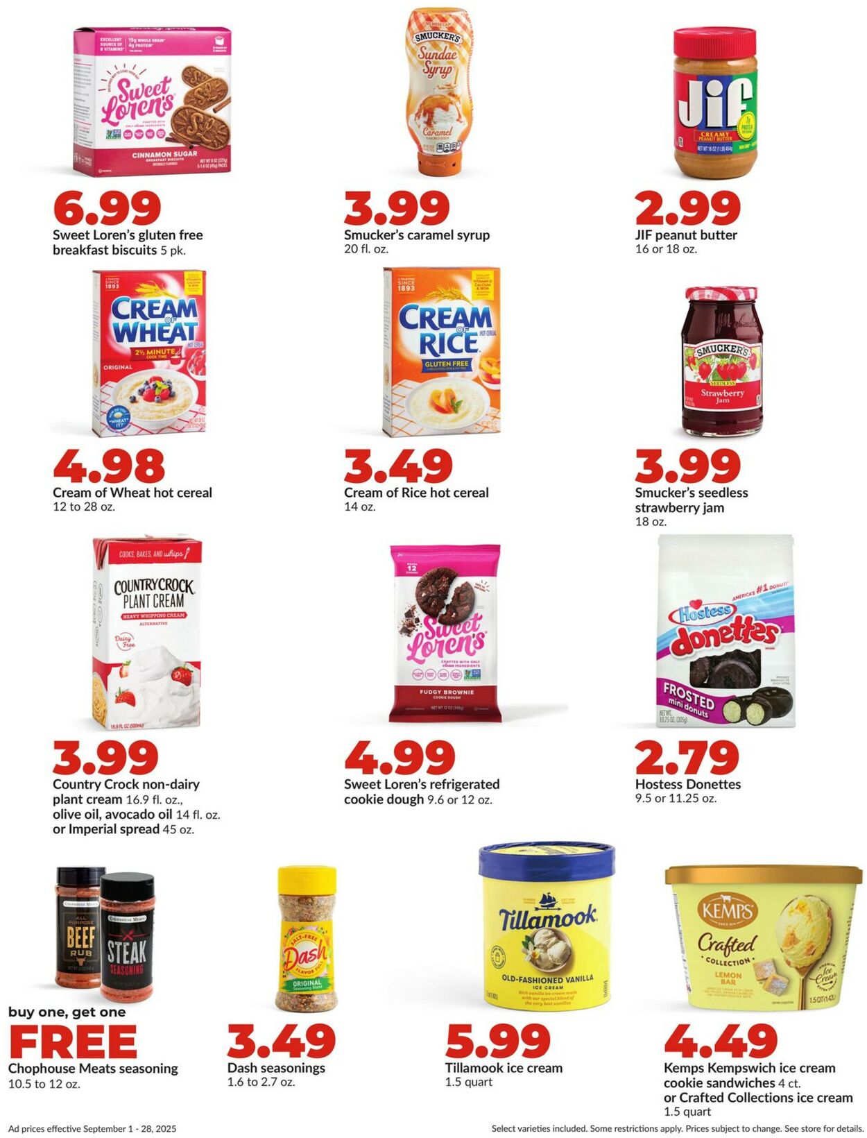 Catalogue HyVee from 09/01/2025