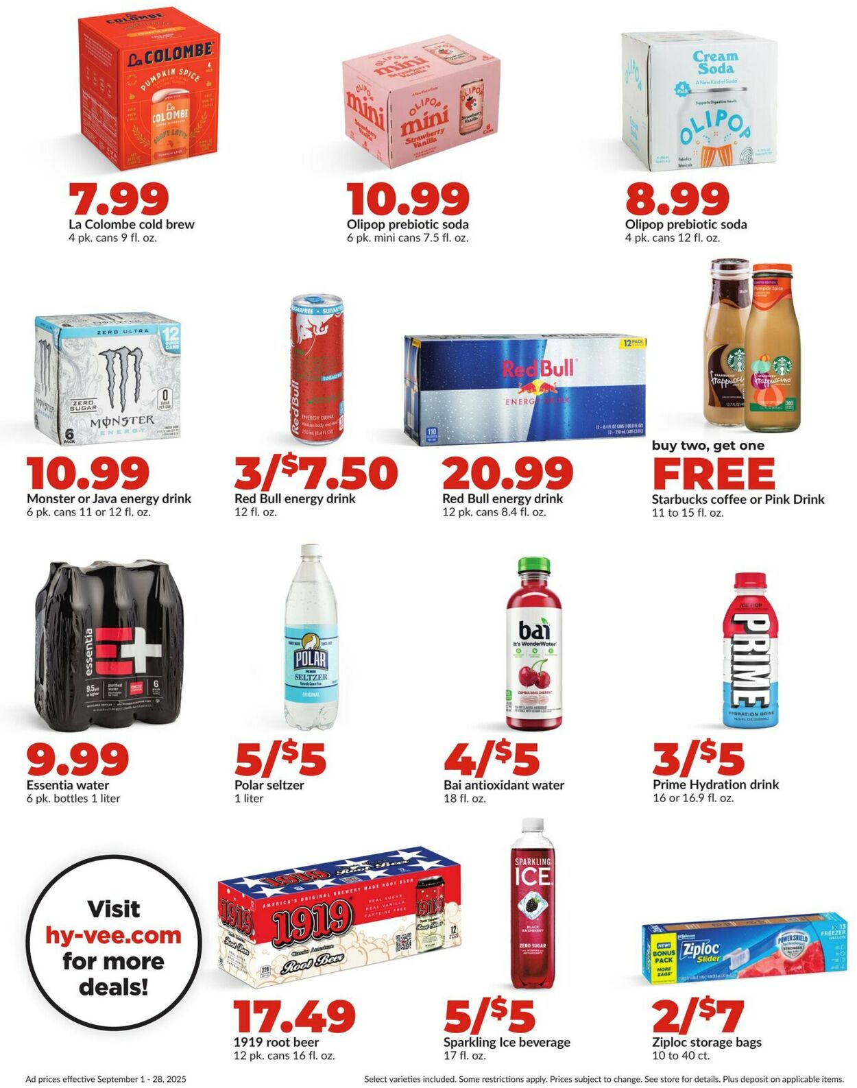 Catalogue HyVee from 09/01/2025