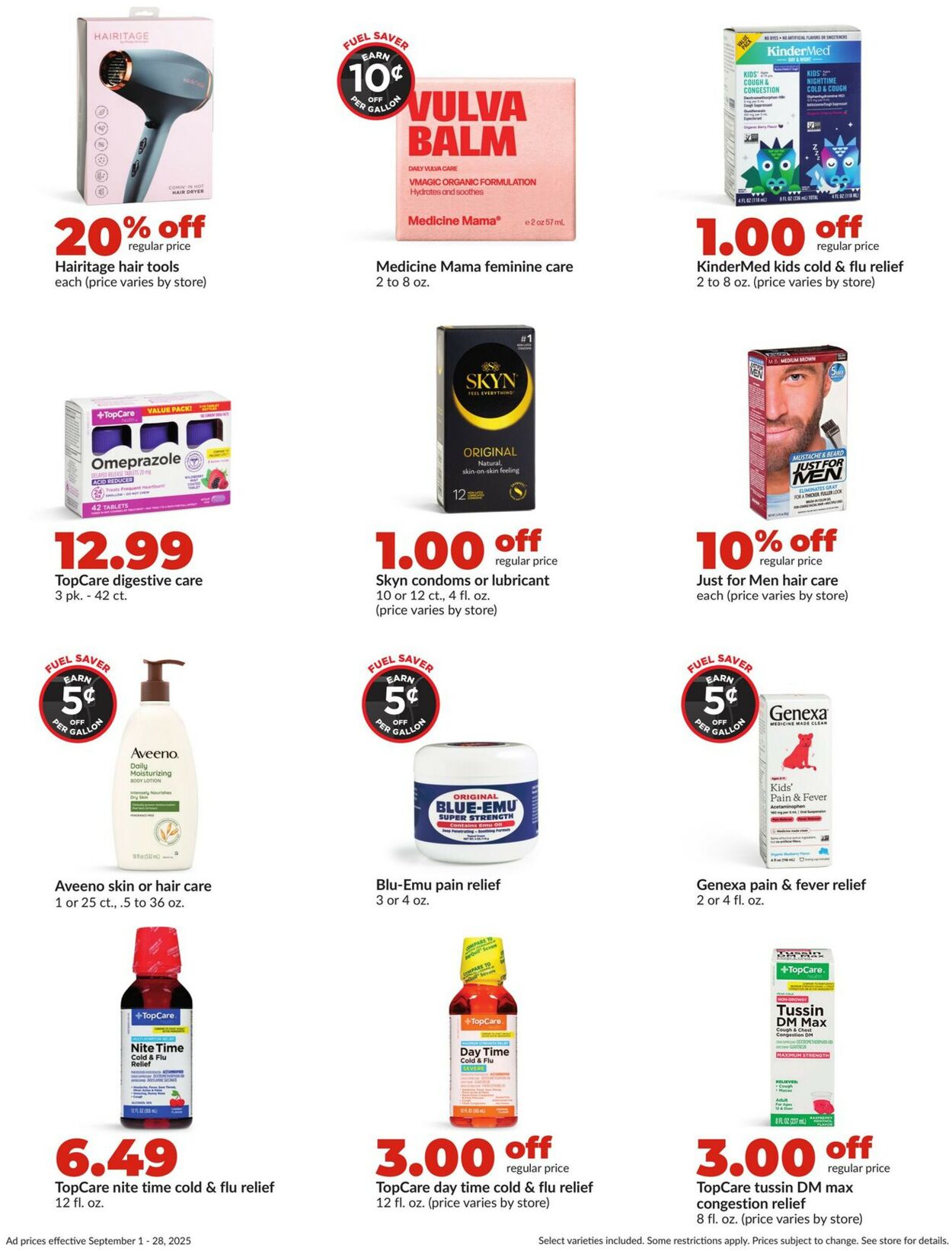 Catalogue HyVee from 09/01/2025