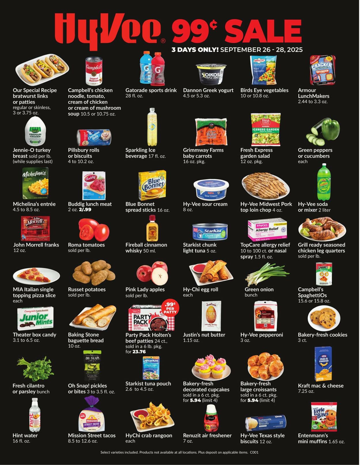 Catalogue HyVee from 09/26/2025