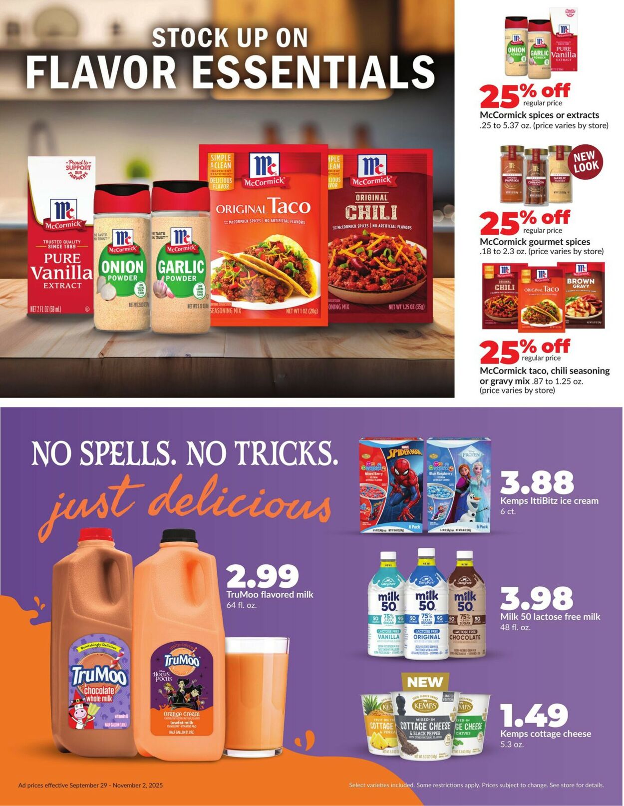 Catalogue HyVee from 09/29/2025